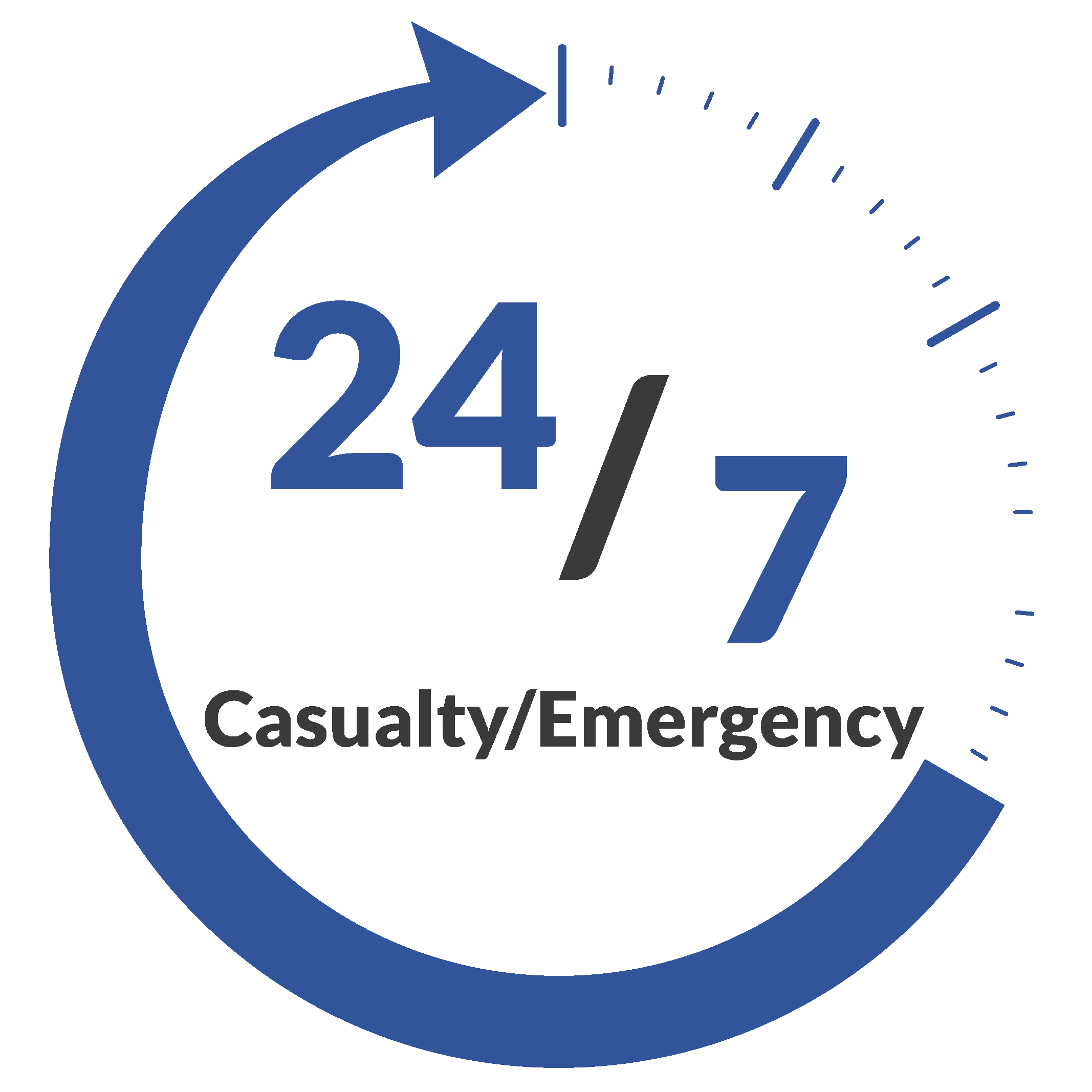 24x7 Casualty/Emergency